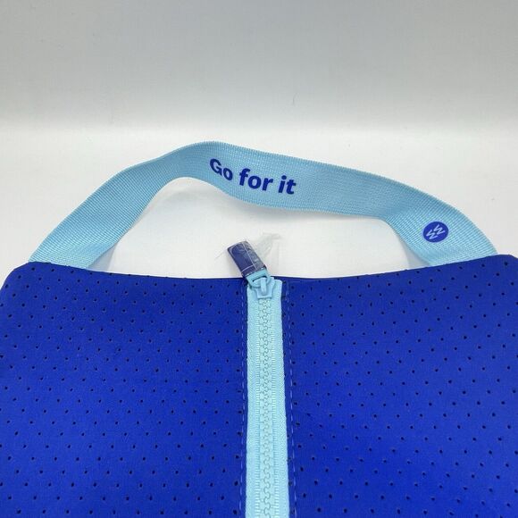 Weight Watchers Women's Zippered Shoe Bag 13"X11" Blue - Picture 4 of 11
